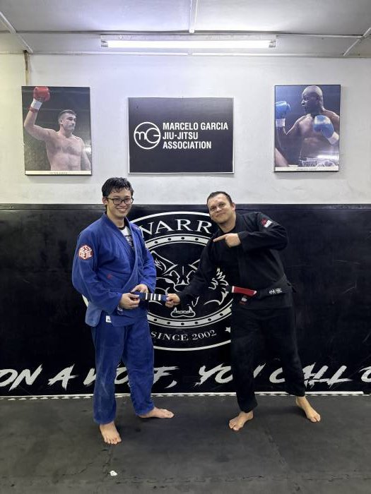 Blue belt · November 29, 2023 · Promoted by Ali Remezani Bayani