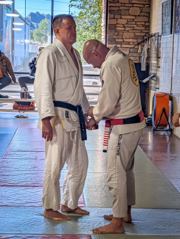 Black belt 1st degree · December 6, 2025 · Promoted by Wellington "Megaton" Dias
