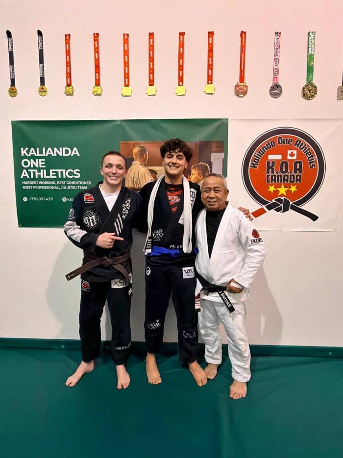 Blue belt · December 18, 2025 · Promoted by Ryan Plessl