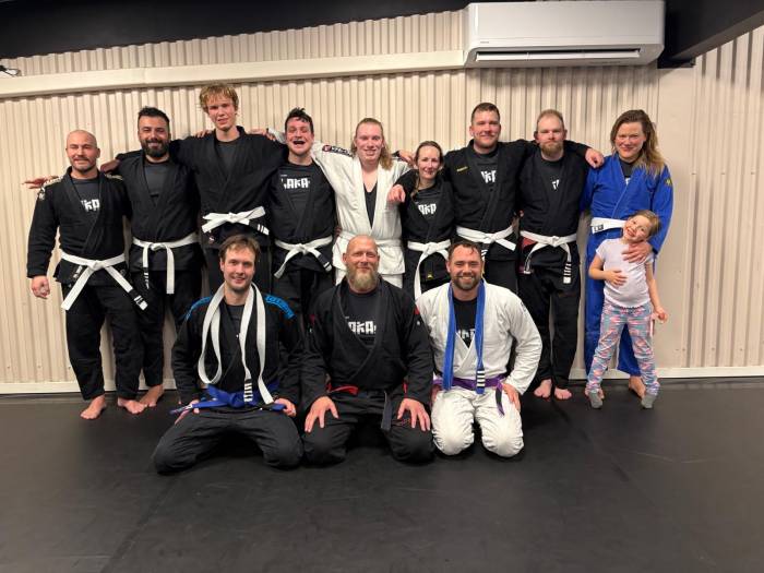 Blue belt · December 14, 2025 · Promoted by Fredrik Norström