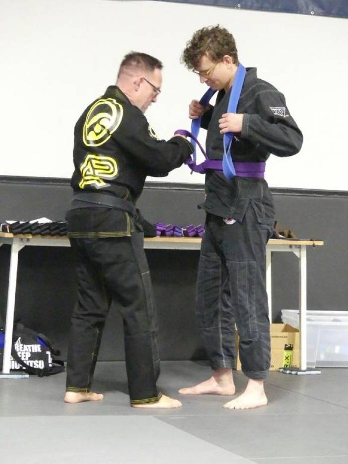 Purple belt · December 13, 2025 · Promoted by Stephan Seidl