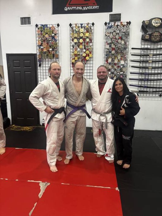 Purple belt · December 24, 2025 · Promoted by Brian Ruscio