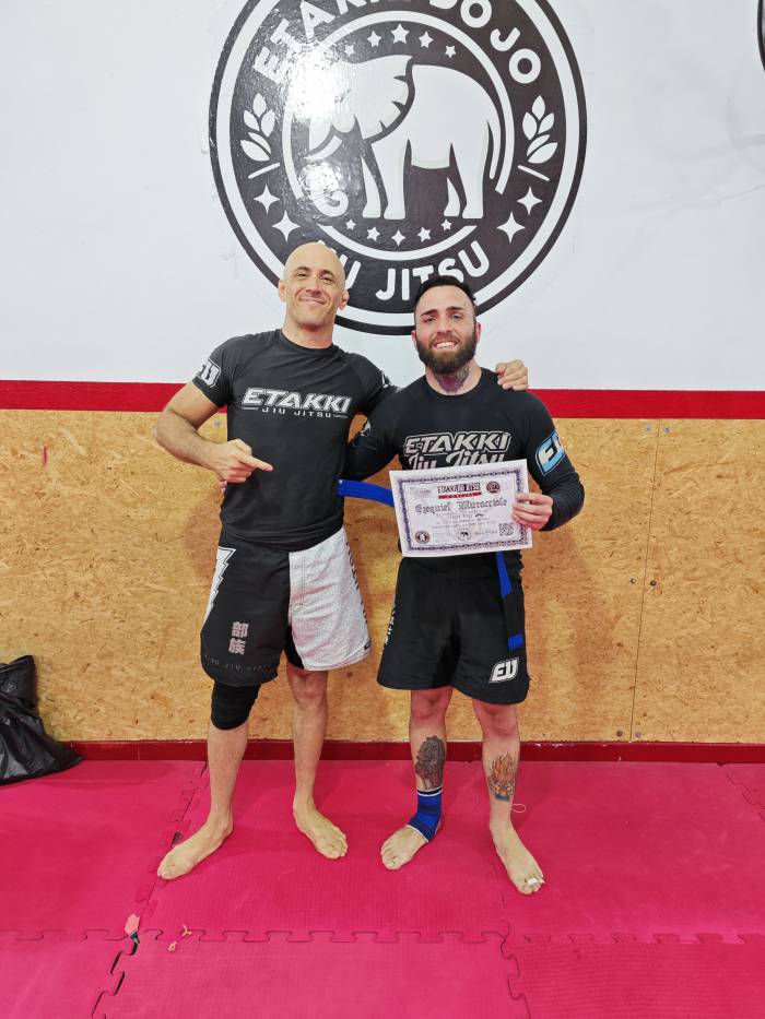Blue belt · March 13, 2023 · Promoted by Matias Magenta
