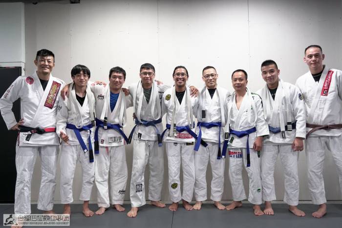 Blue belt · July 28, 2018 · Promoted by Makoto Ogasawara
