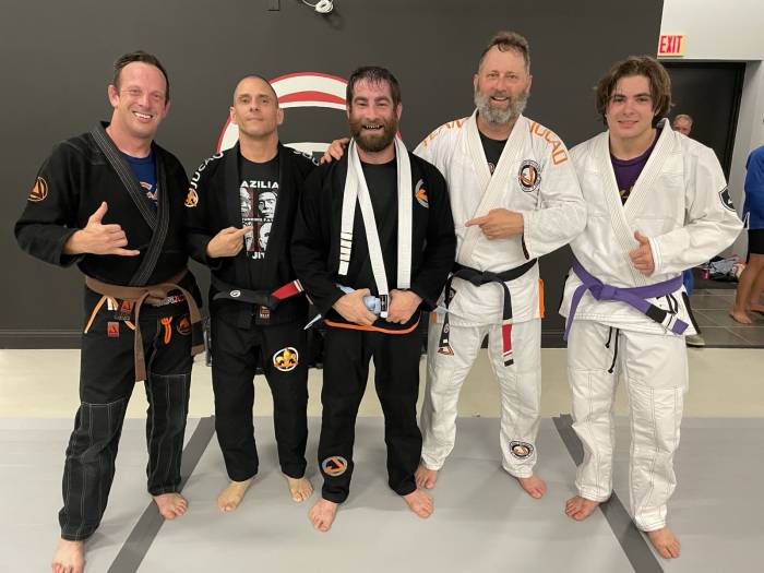 Blue belt · April 22, 2025 · Promoted by Andre Jeansonne