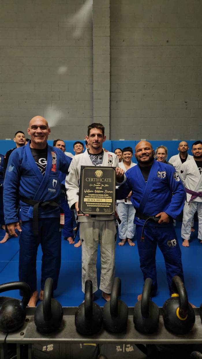 Black belt 1st degree · December 20, 2025 · Promoted by Wilson Reis