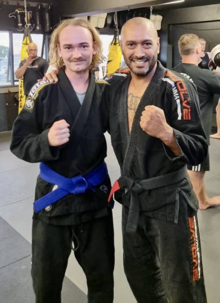 Blue belt · December 14, 2022 · Promoted by Troy Te Ao