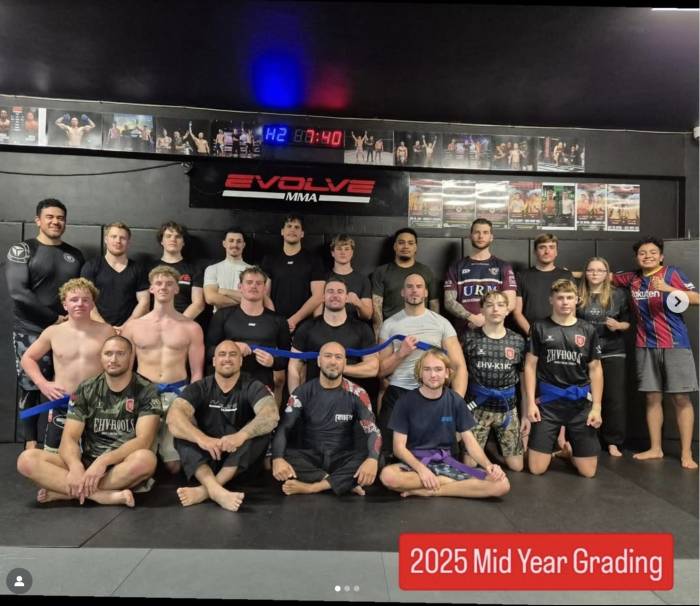 Purple belt · December 11, 2024 · Promoted by Troy Te Ao