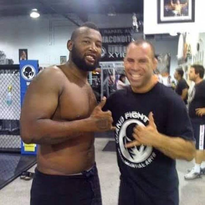Me, Wanderlei Silva.