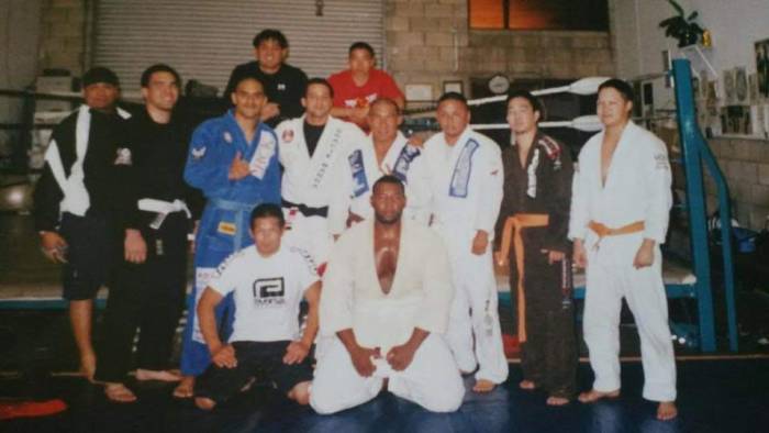 White Belt days with Baret Yoshida, at Grappling Unlimited in Hawaii, with SOCA, circa 2000.