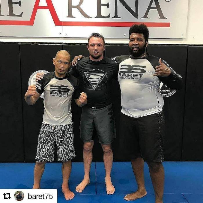 Got to train with Craig Jones, alongside Baret.
