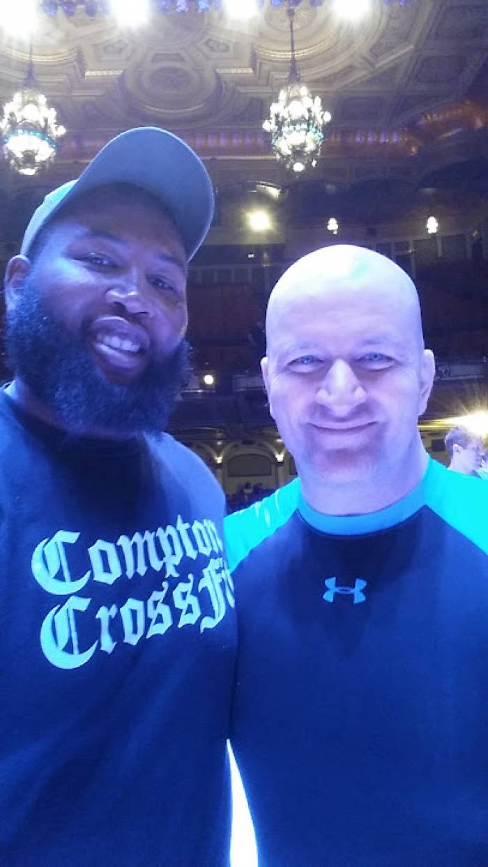 Cornered Sergio against Eddie Cummings at EBI 7. Met Danaher.