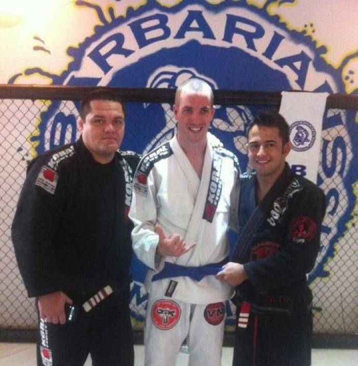 Blue belt · August 11, 2012 · Promoted by Valmyr Neto