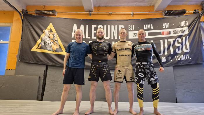 Morning sparring Aalesund BJJ