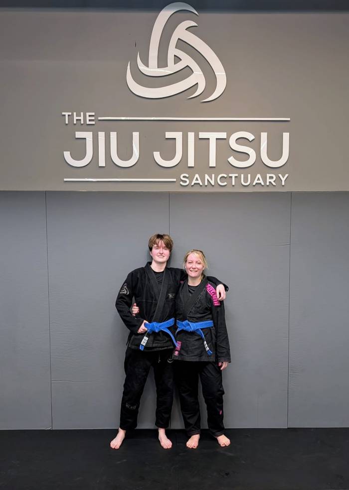 Blue belt · December 8, 2021 · Promoted by Jez Lord