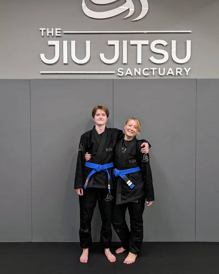Blue belt · December 8, 2021 · Promoted by Jez Lord