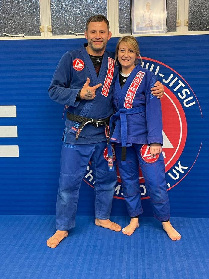 Blue belt promotion
