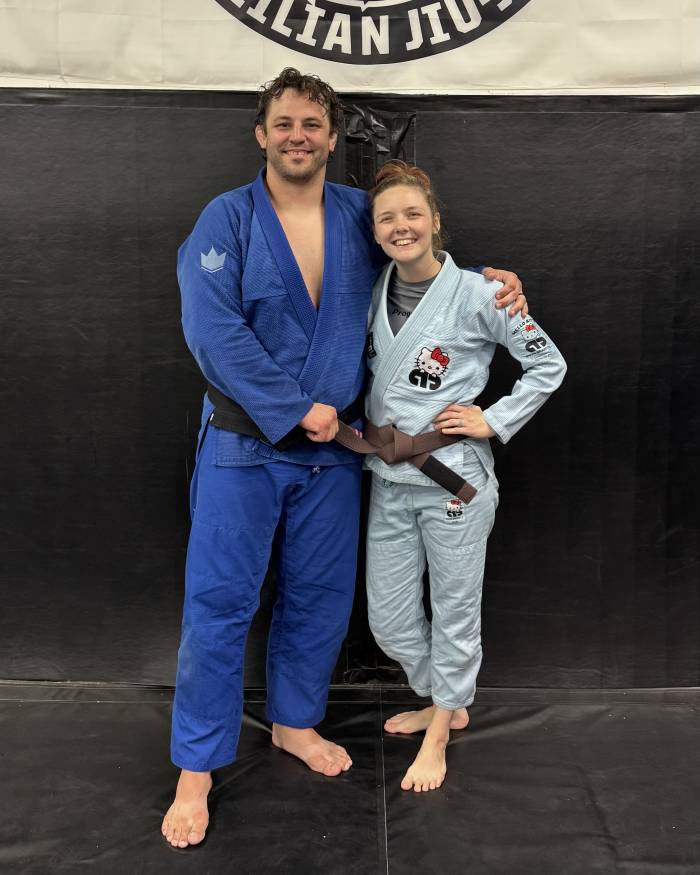 Brown belt · May 17, 2025 · Promoted by Colby Dobbins