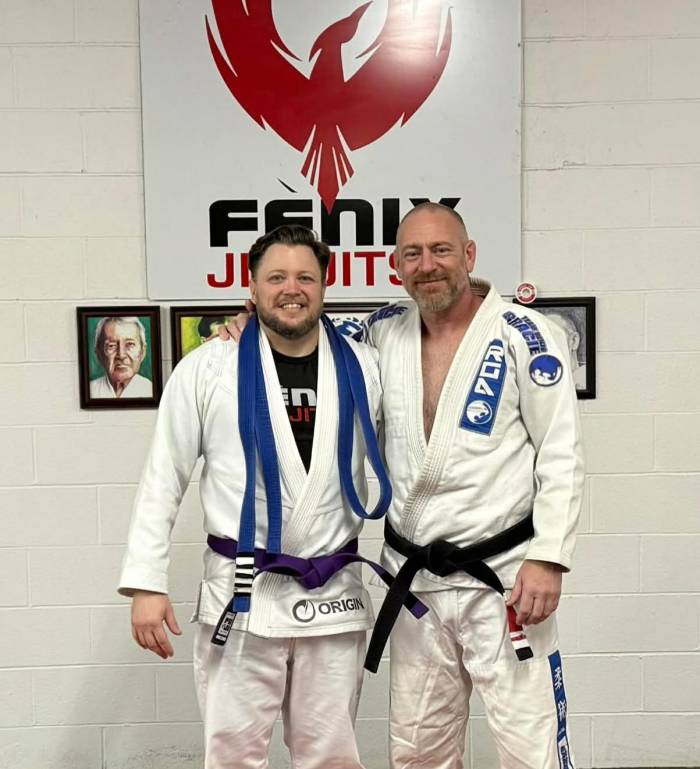 Purple belt · January 3, 2026 · Promoted by Jason Bebber