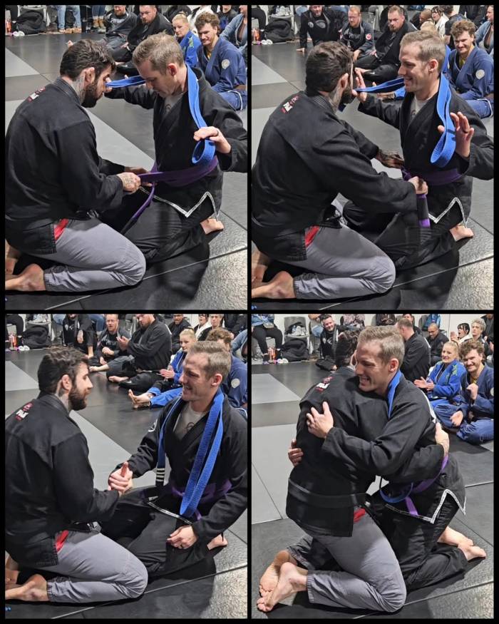 Purple belt · January 4, 2026 · Promoted by Jeremy Clyburn