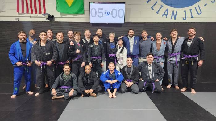 Purple belt · January 4, 2026 · Promoted by Jeremy Clyburn