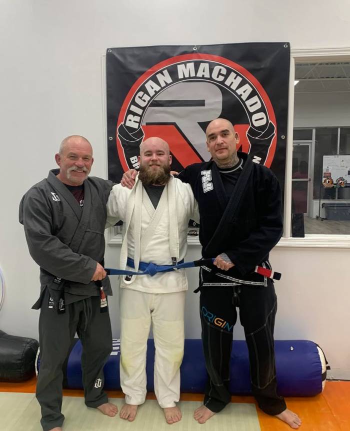 Blue belt · January 6, 2024 · Promoted by Alex Martinez