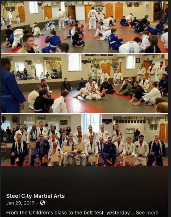 Blue belt · January 28, 2017 · Promoted by Sonny Achille