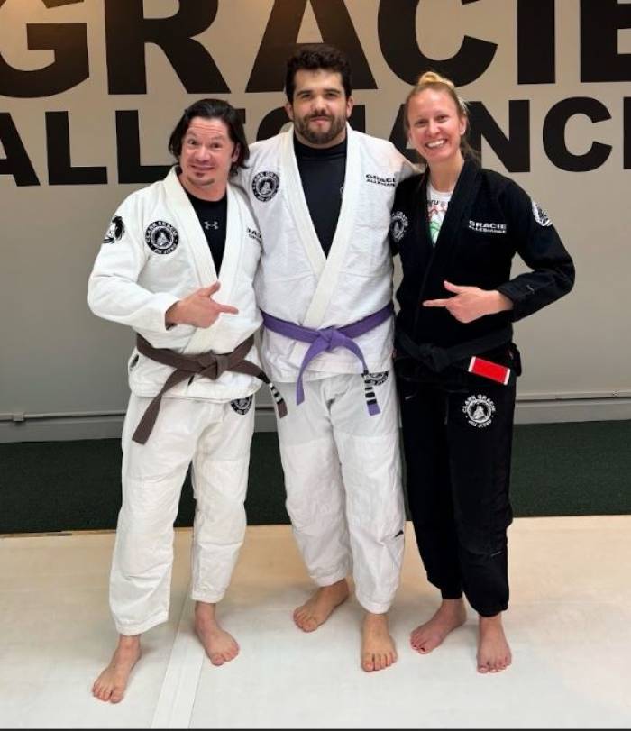 4th Stripe on Purple