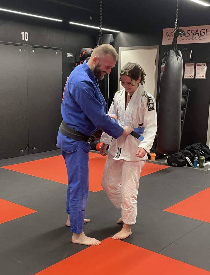 Blue belt · February 21, 2024 · Promoted by Andreas Widén