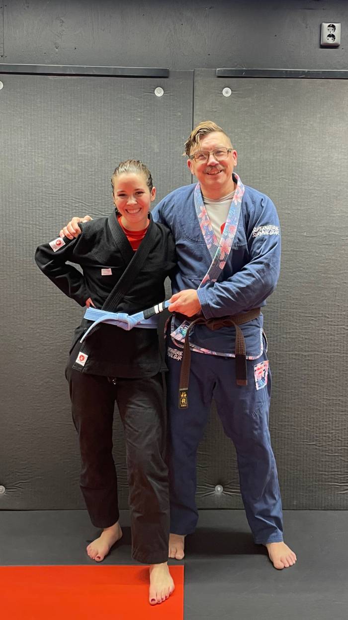 Blue belt · February 21, 2024 · Promoted by Andreas Widén