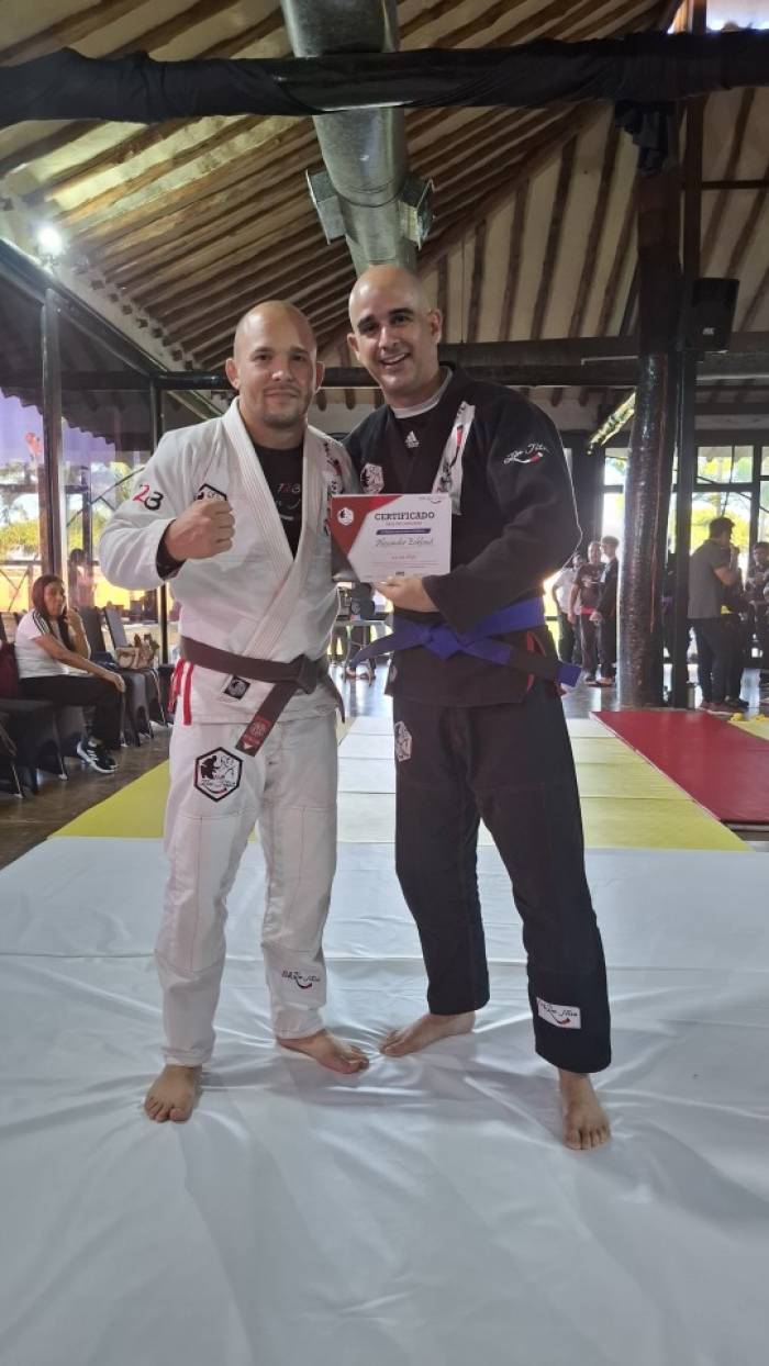 Blue belt · November 30, 2024 · Promoted by Angel Forero