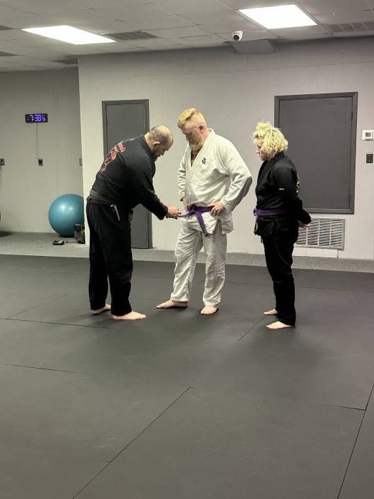 Purple belt · May 15, 2024 · Promoted by Coy Clements