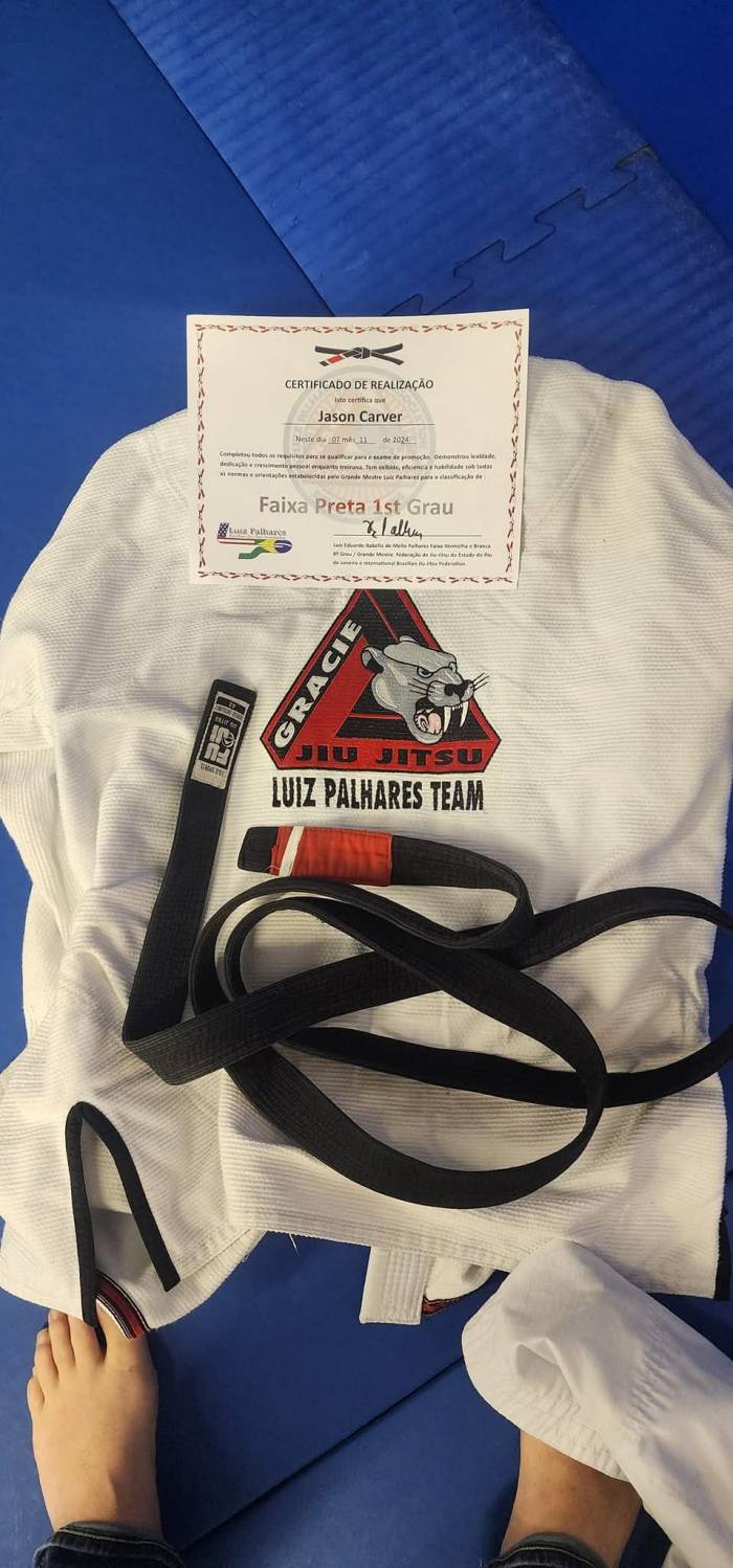 Black belt 1st degree · November 7, 2024 · Promoted by Luiz Palhares