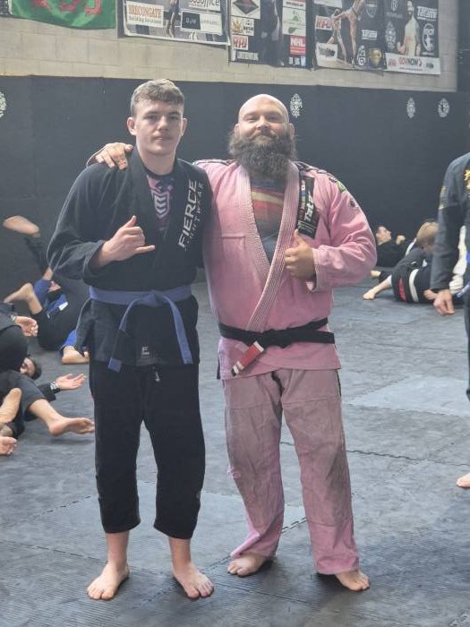 Blue belt · July 14, 2025 · Promoted by Wayne Samways