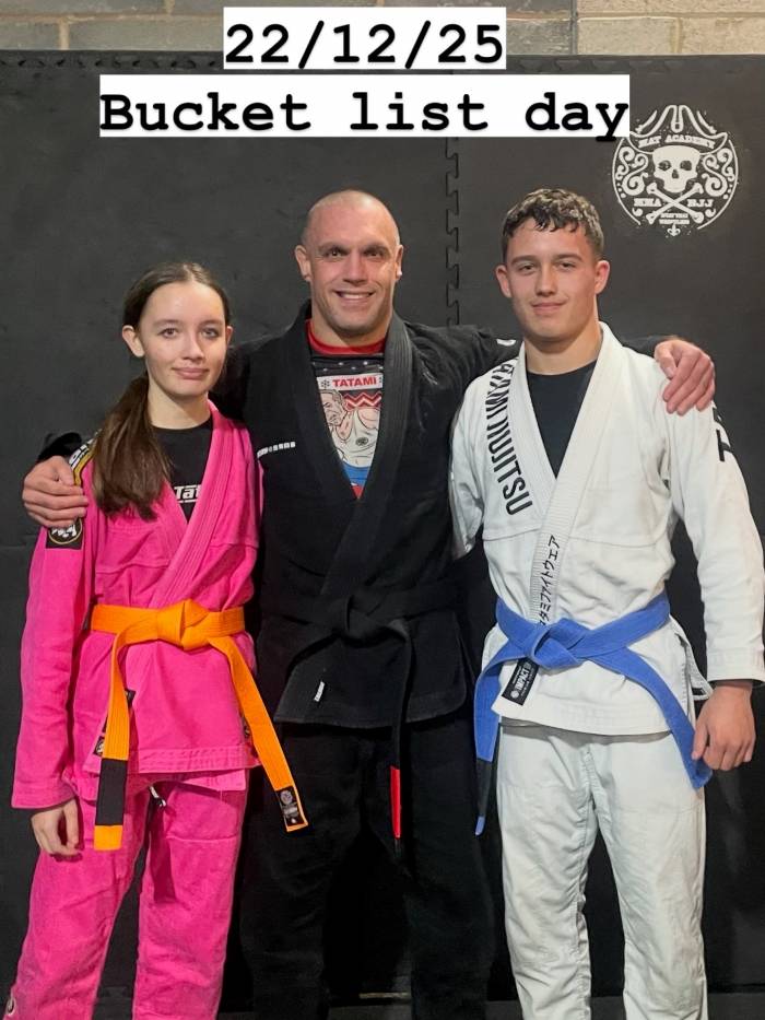 Black belt · December 22, 2025 · Promoted by Wayne Samways
