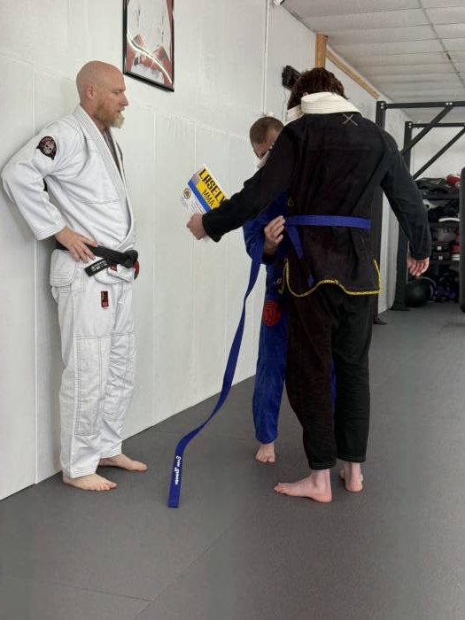 Blue belt · January 10, 2026 · Promoted by Nicolas Taylor