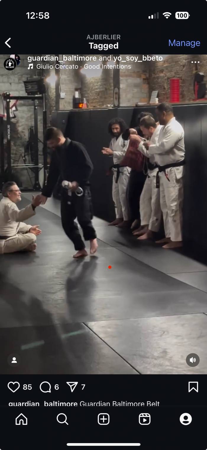 Blue belt · February 10, 2024 · Promoted by Todd "Locura" Levin