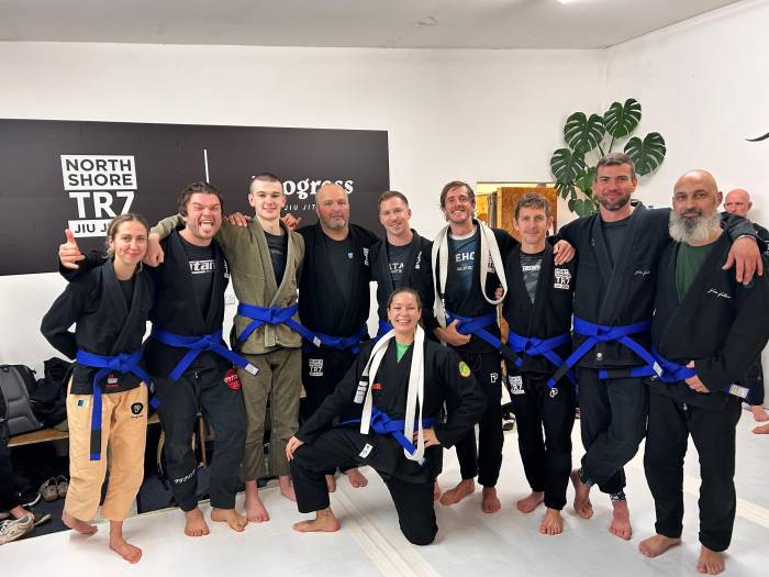 Blue belt · November 7, 2025 · Promoted by Nick Tiscoe