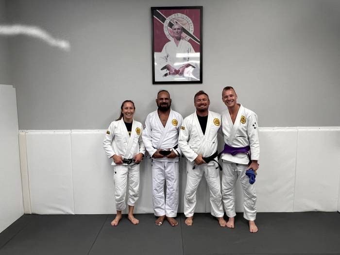 Purple belt · September 13, 2025 · Promoted by Professor JW Wright