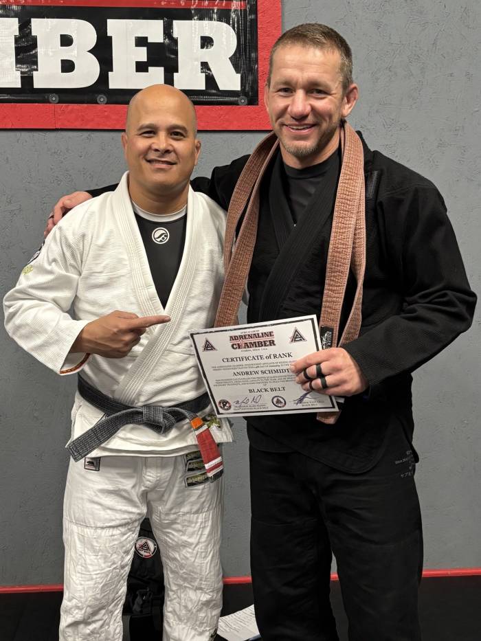 Black belt · January 14, 2026 · Promoted by Anthony Cruz