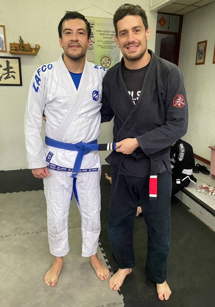 Blue belt · April 29, 2024 · Promoted by Joaquin Covarrubias