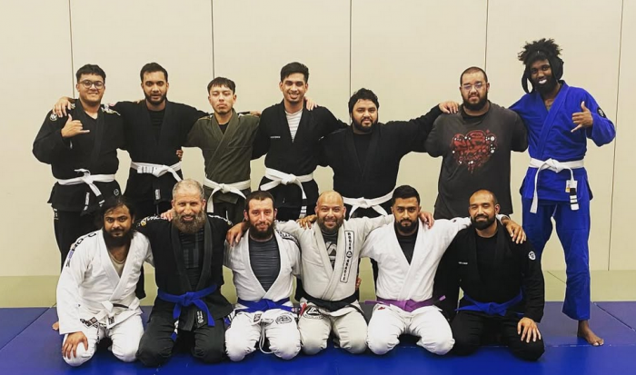 Blue belt · April 12, 2019 · Promoted by Aabid Sayed