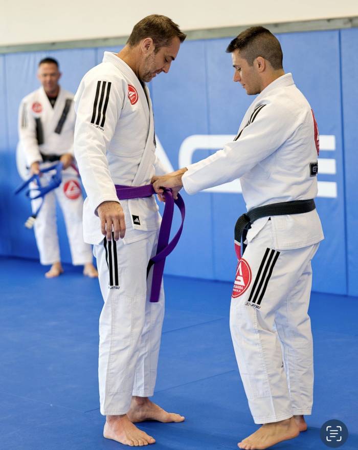 Purple belt · August 20, 2024 · Promoted by Lucas Rubbo