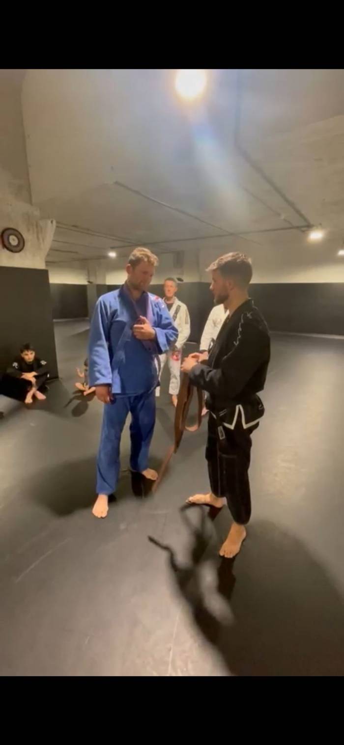 Brown belt · July 9, 2025 · Promoted by Thomas Voorn