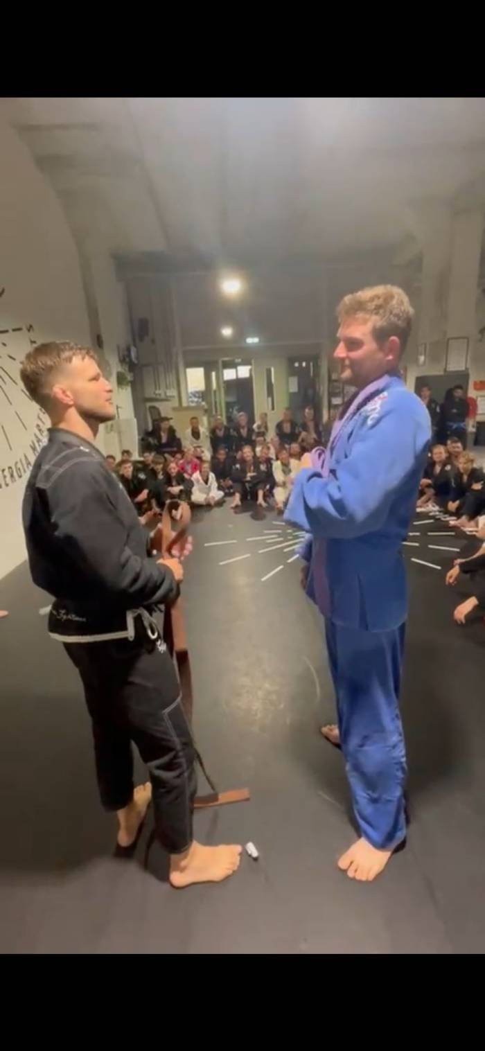Brown belt · July 9, 2025 · Promoted by Thomas Voorn
