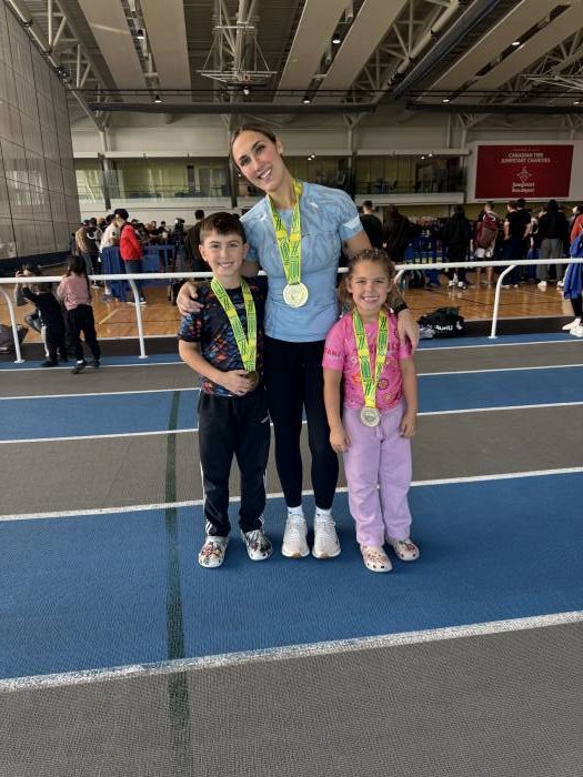My first competition along side of my kids. What a major milestone in my journey!