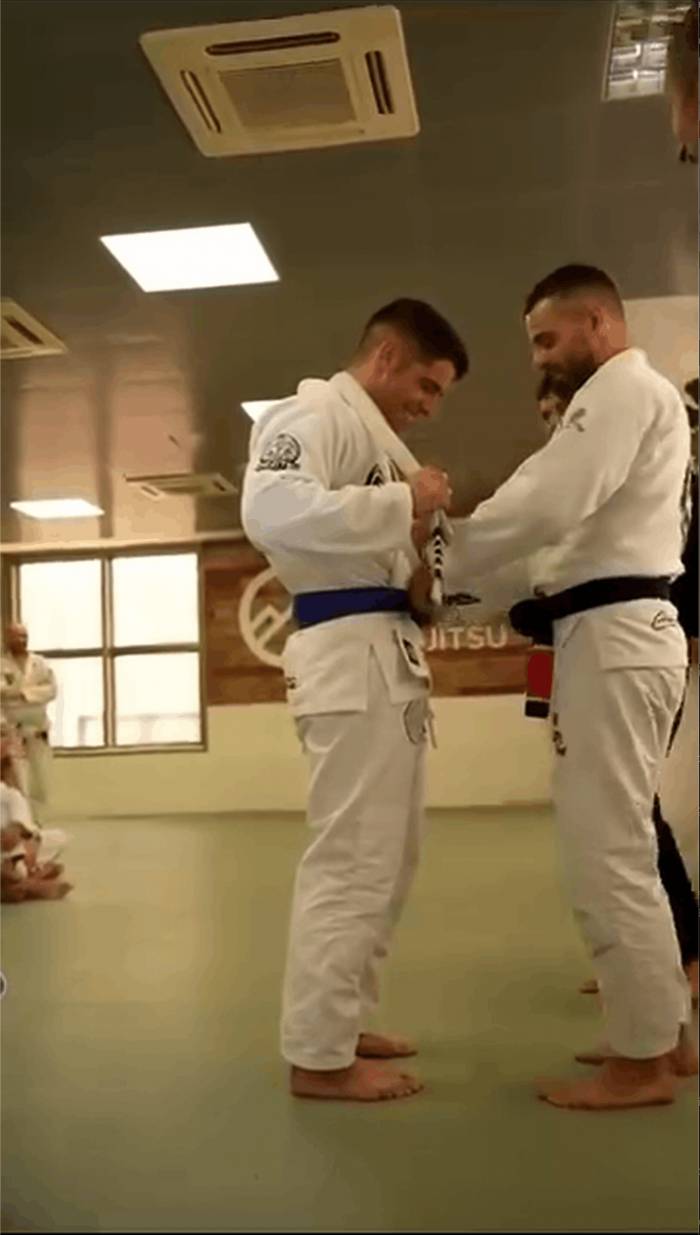 Blue belt · June 12, 2024 · Promoted by Victor Lozano