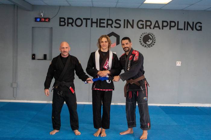 Blue belt · January 9, 2026 · Promoted by Eduan Van Graan