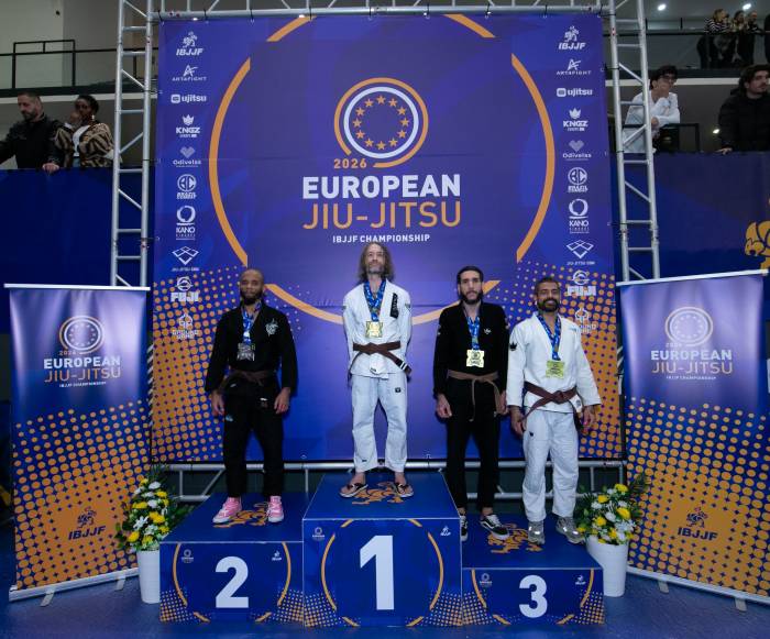 1. Place at European Championship 2026 Brown, Master 3, Feather