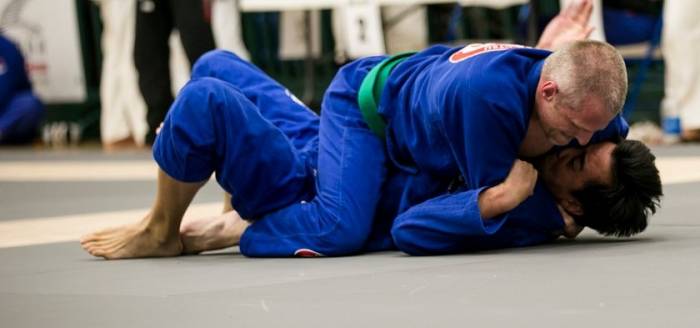 ezekiel, was a blue belt, green belt was just for figuring out who was who.  MNBJJF